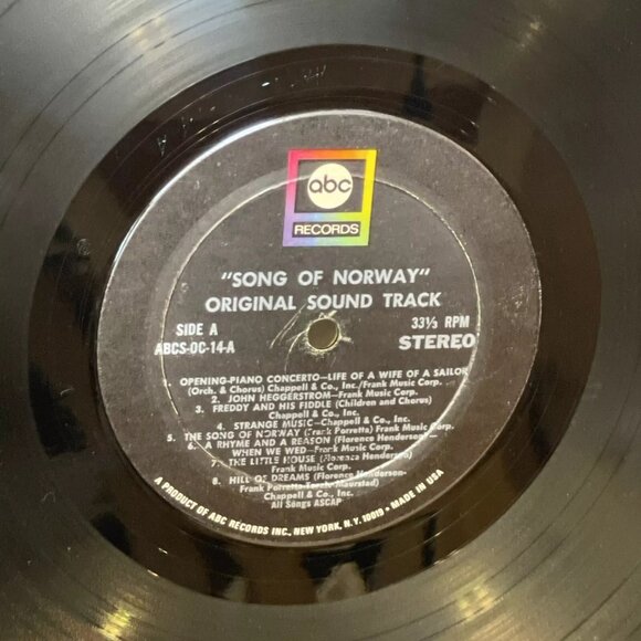 Various Song Of Norway Original Motion Picture Soundtrack (Little Russian) (Viny - Picture 7 of 9